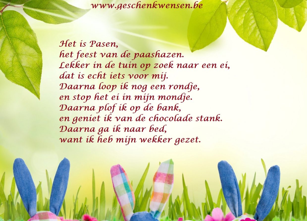 Pasen Is Een Nieuw Begin Paaswensen | Pasen 2021 | Paasgedichten | Fotogedichten | Paasvakantie