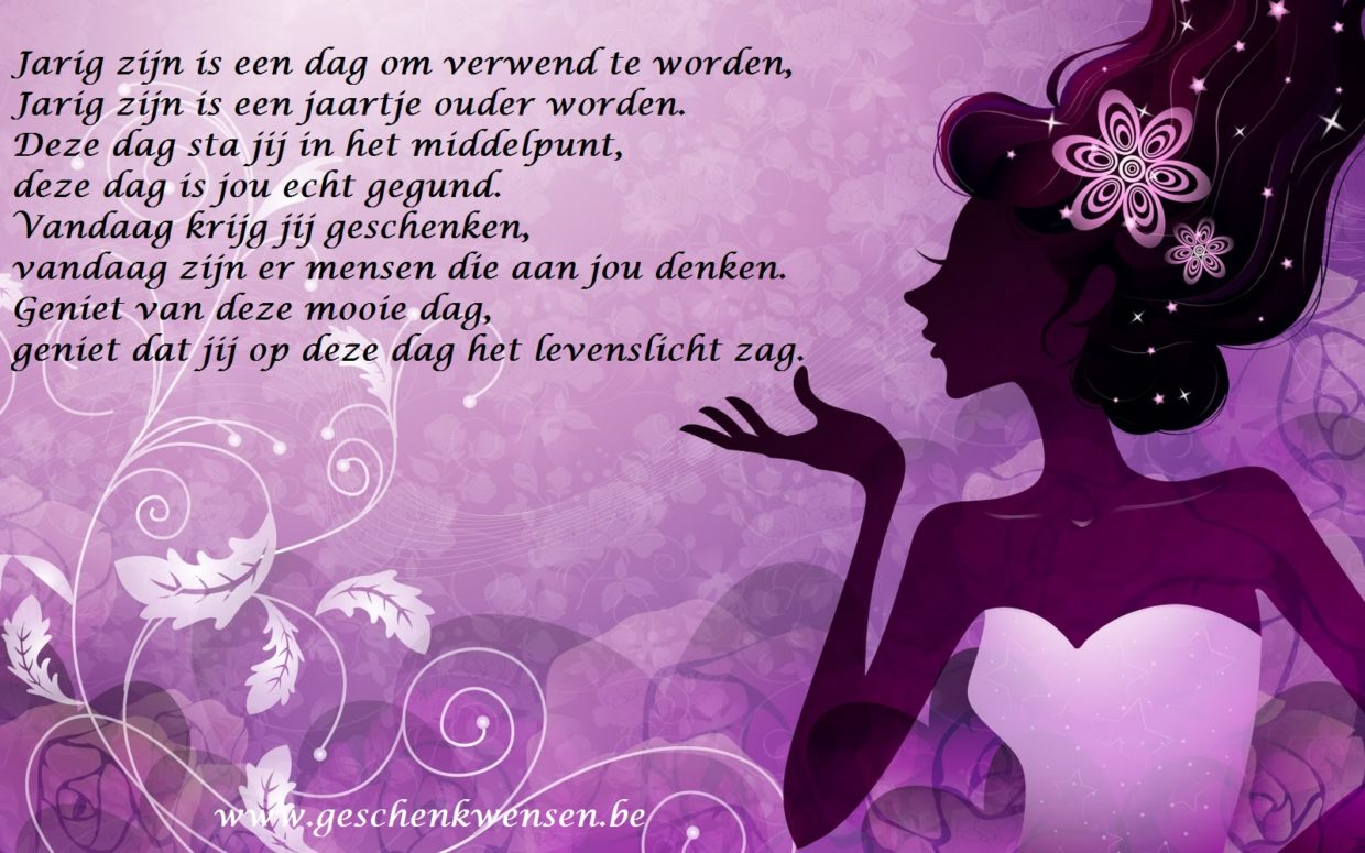 Verjaardagsgedichten Verjaardagsteksten Verjaardagsverzen