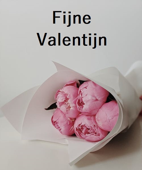 valentijnswensen fijne valentijn bloemen