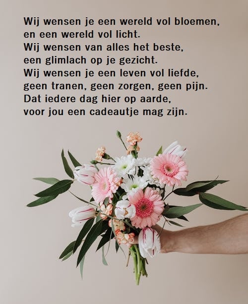 verjaardagsgedichten bloemen