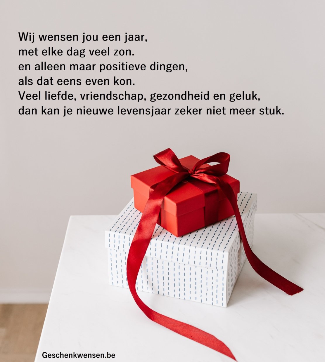 Verjaardagswensen cadeau